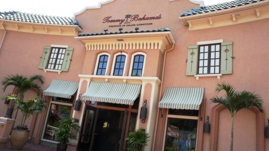 Tommy Bahama Tropical Cafe at Pointe Orlando on International Drive.