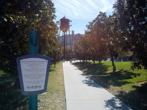 Downtown Disney West End entrance Downtown Disney West End entrance