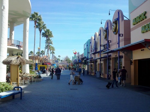 Walking through Downtown Disney's West End Walking through Downtown Disney's West End