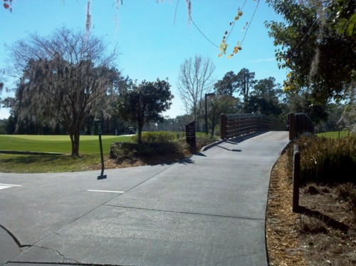 Bridge at Saratoga Springs golf course Bridge at Saratoga Springs golf course