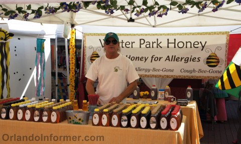 Celebration farmers market: Winter Park Honey (we bought some!). Celebration farmers market: Winter Park Honey (we bought some!).