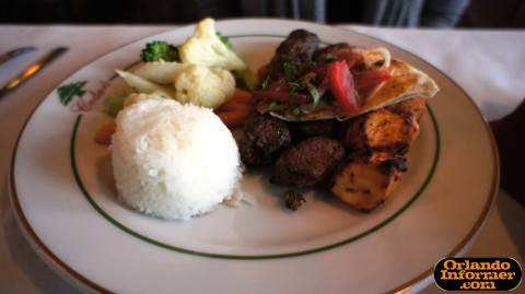 Cedar's Restaurant of Orlando: Mixed Grille entree. Cedar's Restaurant of Orlando: Mixed Grille entree.