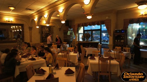Cedar's Restaurant of Orlando: Inside seating area.