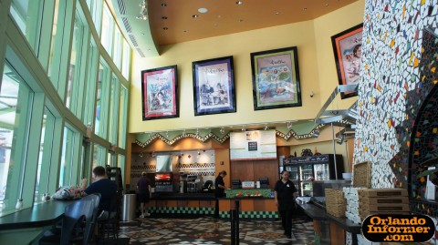 Wolfgang Puck Cafe at Downtown Disney's West Side: Inside the quick-service "Express" side. Wolfgang Puck Cafe at Downtown Disney's West Side: Inside the quick-service "Express" side.