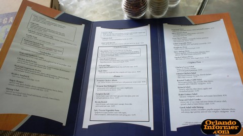 Wolfgang Puck Cafe at Downtown Disney's West Side: Full-service menu. Wolfgang Puck Cafe at Downtown Disney's West Side: Full-service menu.