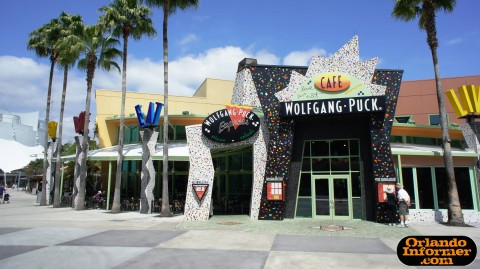 Wolfgang Puck Cafe at Downtown Disney's West Side.