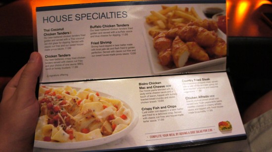 AMC Fork & Screen at Downtown Disney: House specialties. AMC Fork & Screen at Downtown Disney: House specialties.