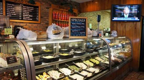 TooJay's Original Gourmet Deli: To-go counter. TooJay's Original Gourmet Deli: To-go counter.