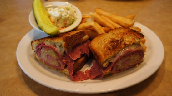 TooJay's Original Gourmet Deli: Reuben sandwich. TooJay's Original Gourmet Deli: Reuben sandwich.