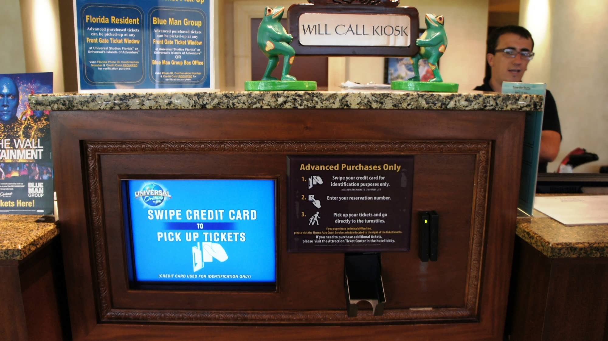 Will Call Kiosk Royal Pacific Resort
