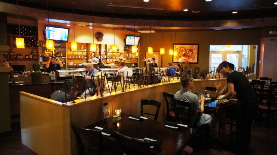 Seito Sushi in the Town of Celebration: Indoor seating. Seito Sushi in the Town of Celebration: Indoor seating.