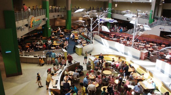 Sunshine Seasons Food Court at Epcot's Land Pavilion.