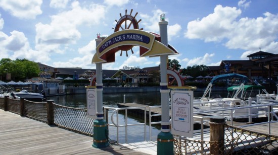 Downtown Disney trip report - July 2011: Cap'n Jack's Marina at Downtown Disney.