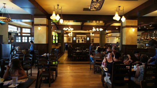 Kouzzina by Cat Cora at Disney's BoardWalk: Seating area. Kouzzina by Cat Cora at Disney's BoardWalk: Seating area.