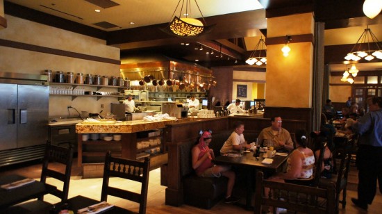 Kouzzina by Cat Cora at Disney's BoardWalk: More seating near the open kitchen. Kouzzina by Cat Cora at Disney's BoardWalk: More seating near the open kitchen.