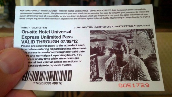 Universal Orlando’s PHOTO Express Pass