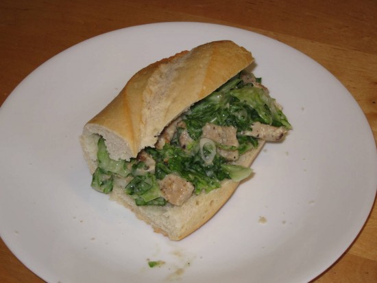 Min & Bill's Chicken Caesar Sandwich: A tasty success! Min & Bill's Chicken Caesar Sandwich: A tasty success!