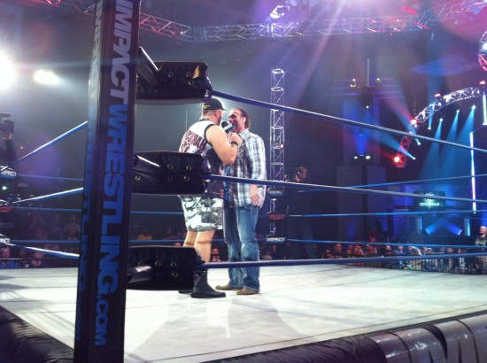 TNA IMPACT WRESTLING at Universal Studios Florida. TNA IMPACT WRESTLING at Universal Studios Florida.
