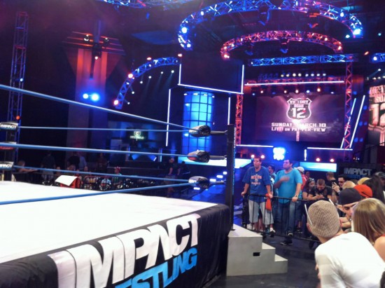 TNA IMPACT WRESTLING at Universal Studios Florida. TNA IMPACT WRESTLING at Universal Studios Florida.