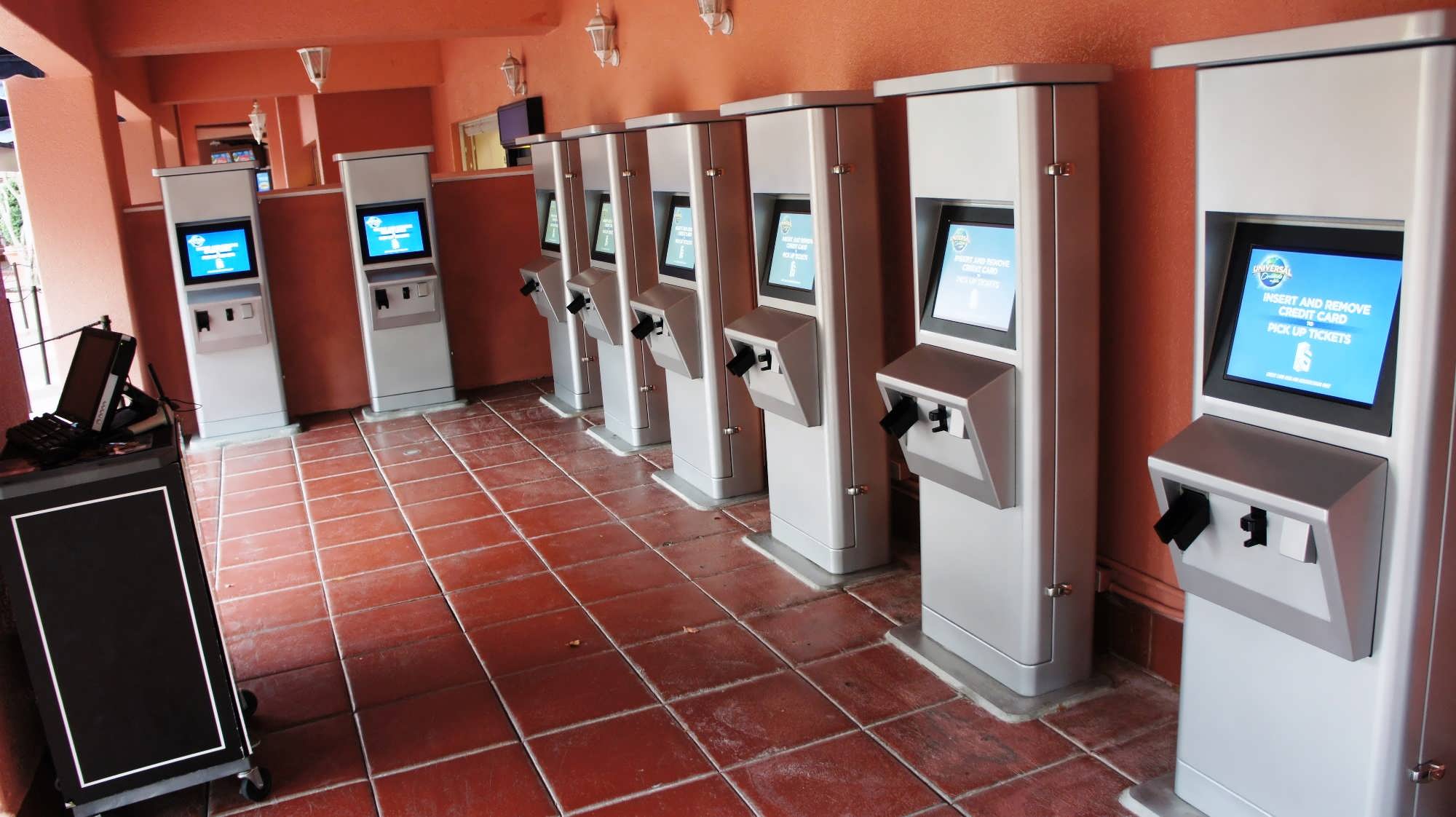 Electronic Will Call Kiosks at Universal Studios Florida
