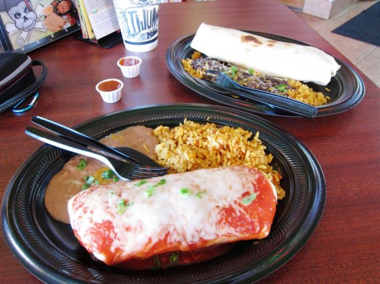 Tijuana Flats: The food. Tijuana Flats: The food.