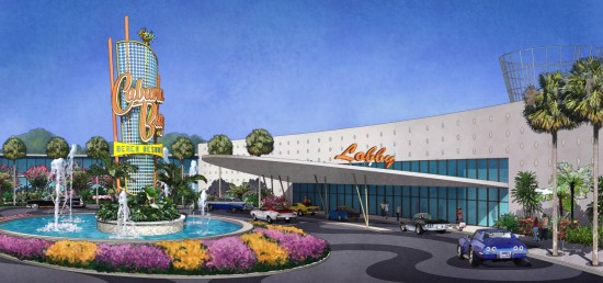 Universal Orlando Cabana Bay Beach Resort.