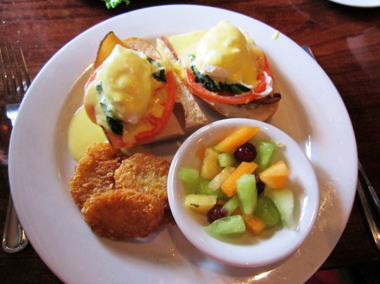 Dexter's of Winter Park: Dexter's style Eggs Benedict. Dexter's of Winter Park: Dexter's style Eggs Benedict.