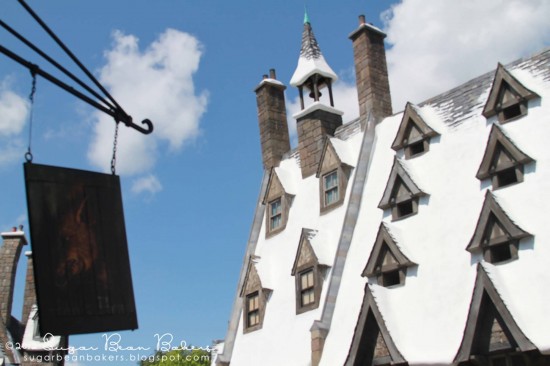 Hogsmeade Village inside the Wizarding World of Harry Potter. Hogsmeade Village inside the Wizarding World of Harry Potter.