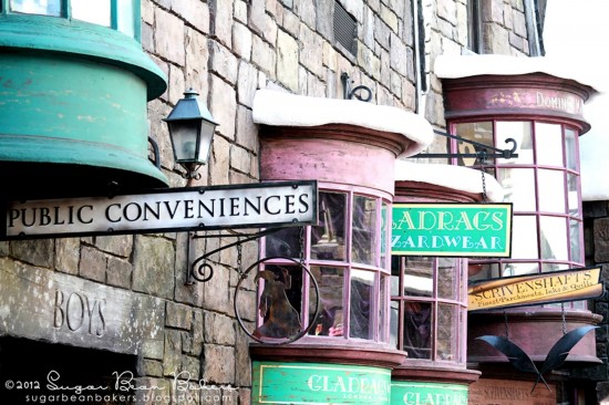 Hogsmeade Village inside the Wizarding World of Harry Potter. Hogsmeade Village inside the Wizarding World of Harry Potter.