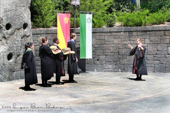 Hogsmeade Village inside the Wizarding World of Harry Potter. Hogsmeade Village inside the Wizarding World of Harry Potter.
