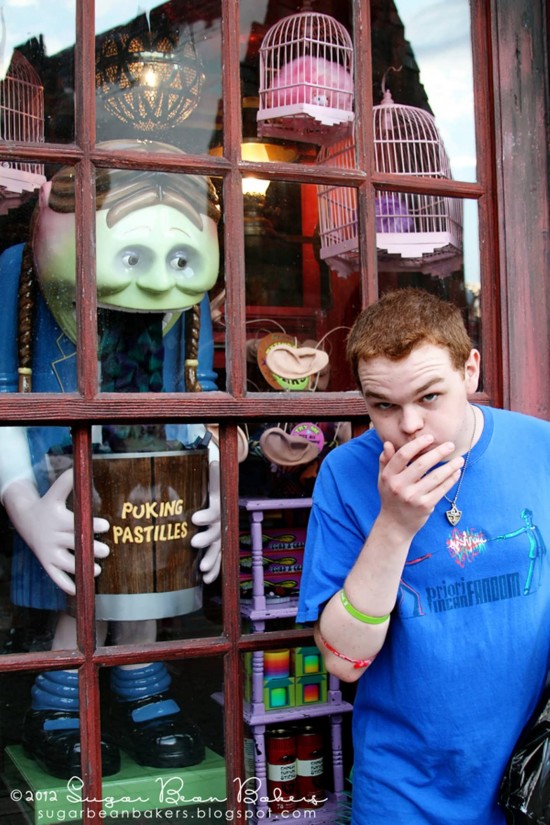 Zonkos Joke Shop inside the Wizarding World of Harry Potter. Zonkos Joke Shop inside the Wizarding World of Harry Potter.