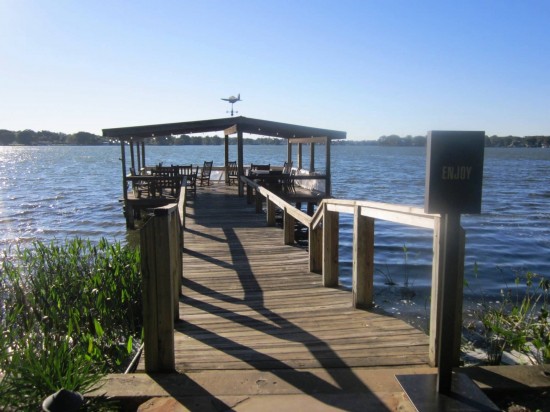 View from the Hillstone dock. View from the Hillstone dock.