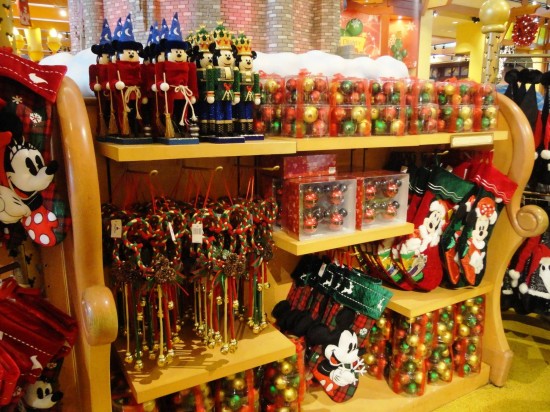 Christmas Shopping at Downtown Disney.
