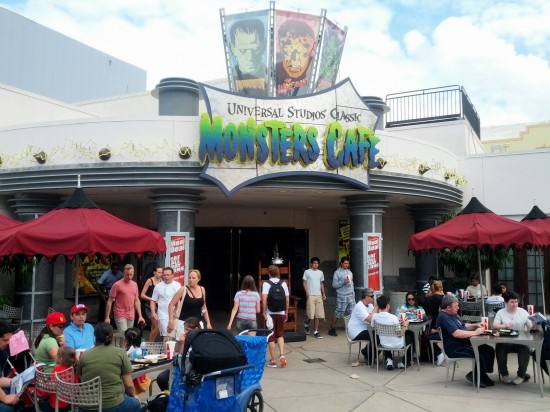 Universal Studios' Classic Monster Cafe still stands.