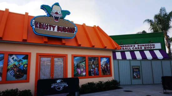 The Simpsons expansion at Universal Studios Florida.