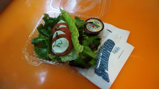 Lisa's Teahouse of Horror: Caprese Salad.
