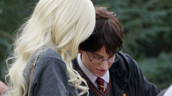Harry Potter look-a-like at the Wizarding World.