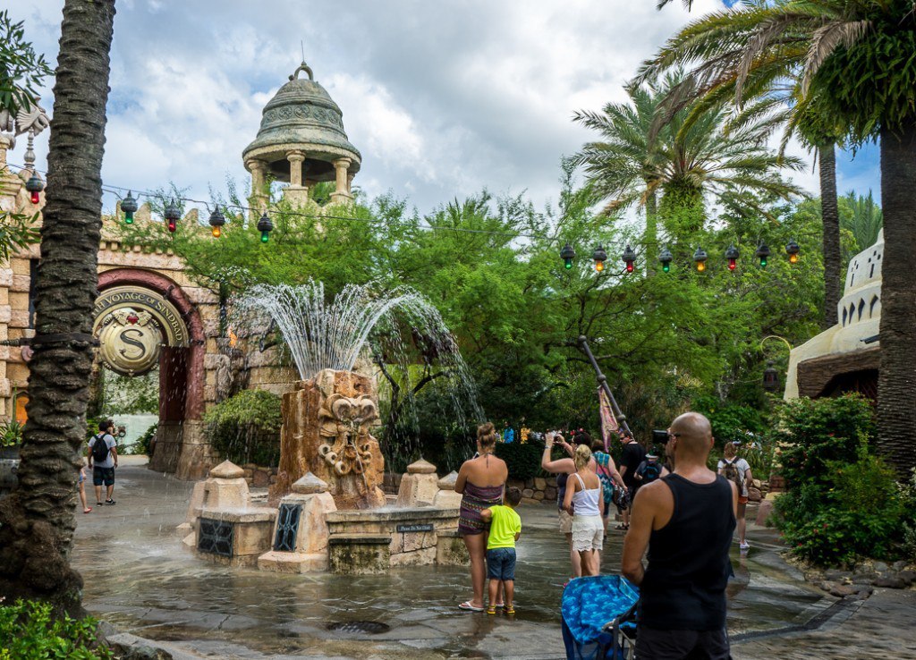 The Mystic Fountain at Islands of Adventure