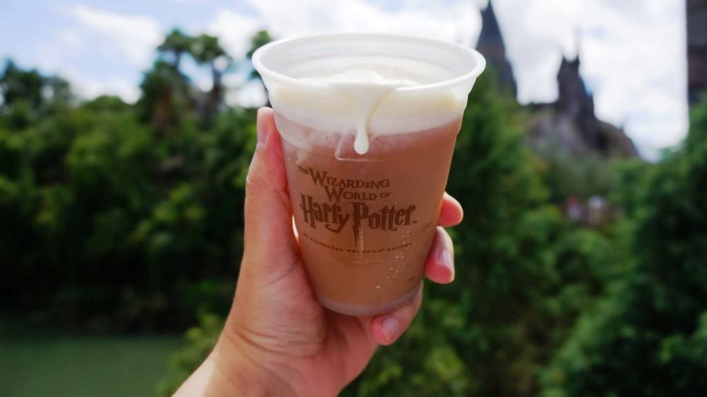 Butterbeer in The Wizarding World of Harry Potter at Universal Orlando Resort