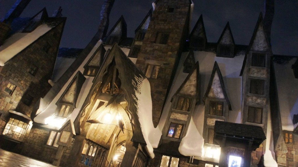 The Wizard World of Harry Potter at night – March 31, 2012.