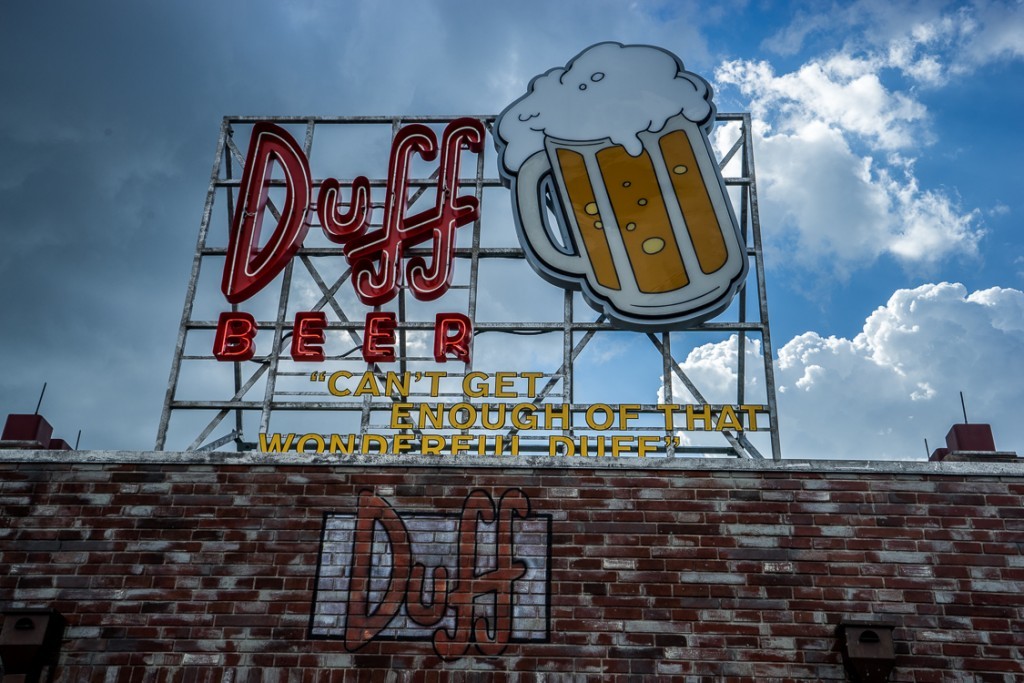 Duff Brewery sign