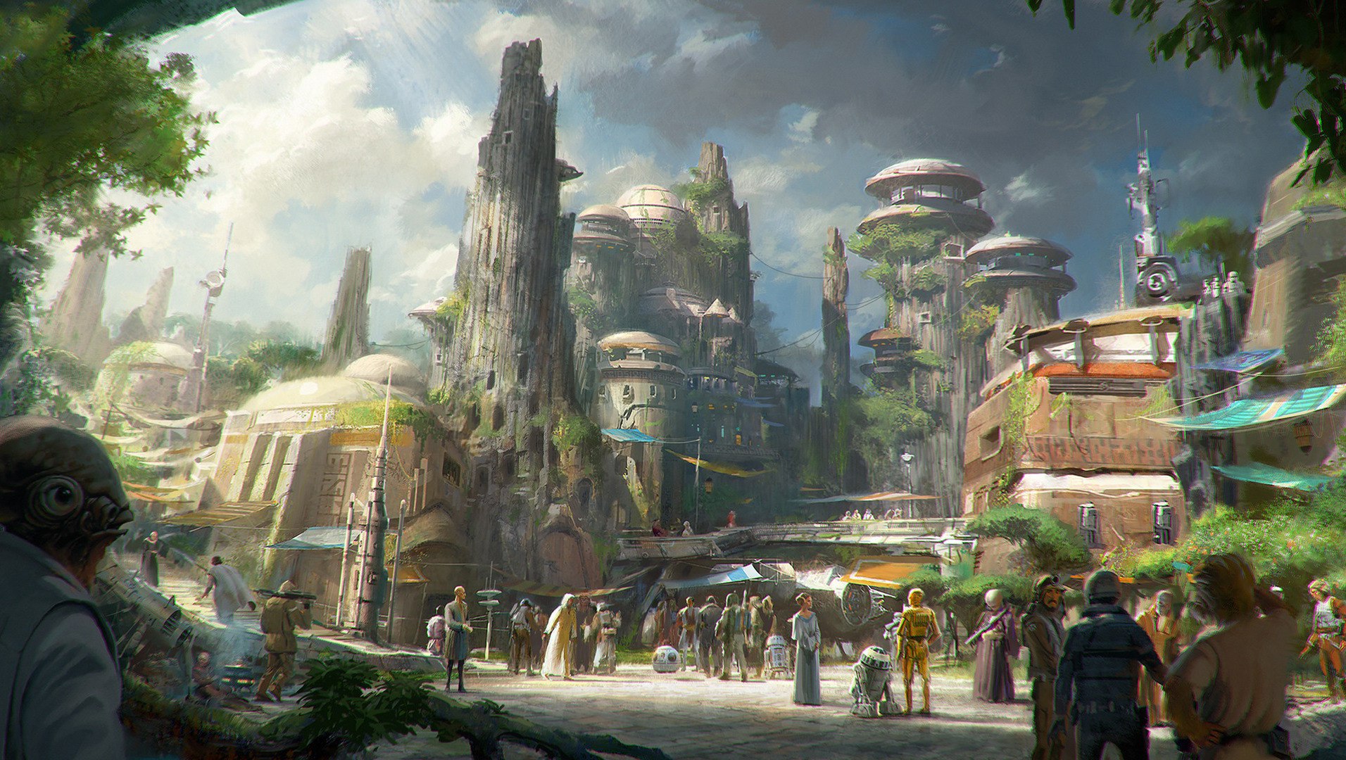 Star Wars Land: Our first glimpse of its layout and attractions