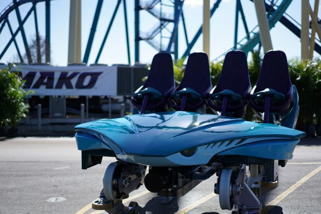 SeaWorld's Mako ride vehicle