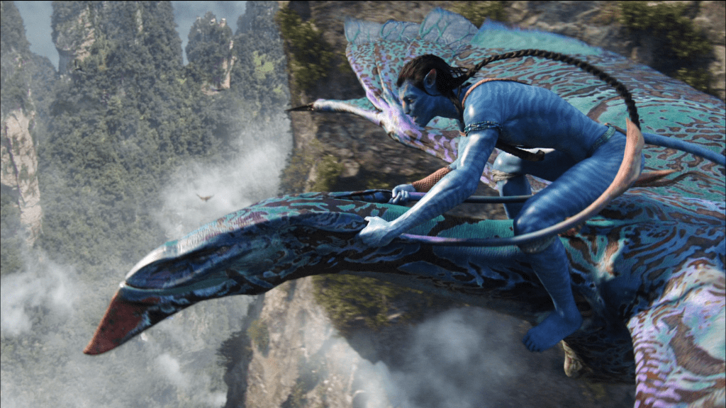 Banshee flight from James Cameron's Avatar