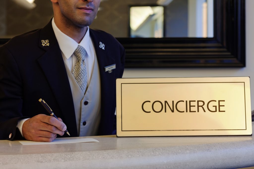 Tipping your concierge
