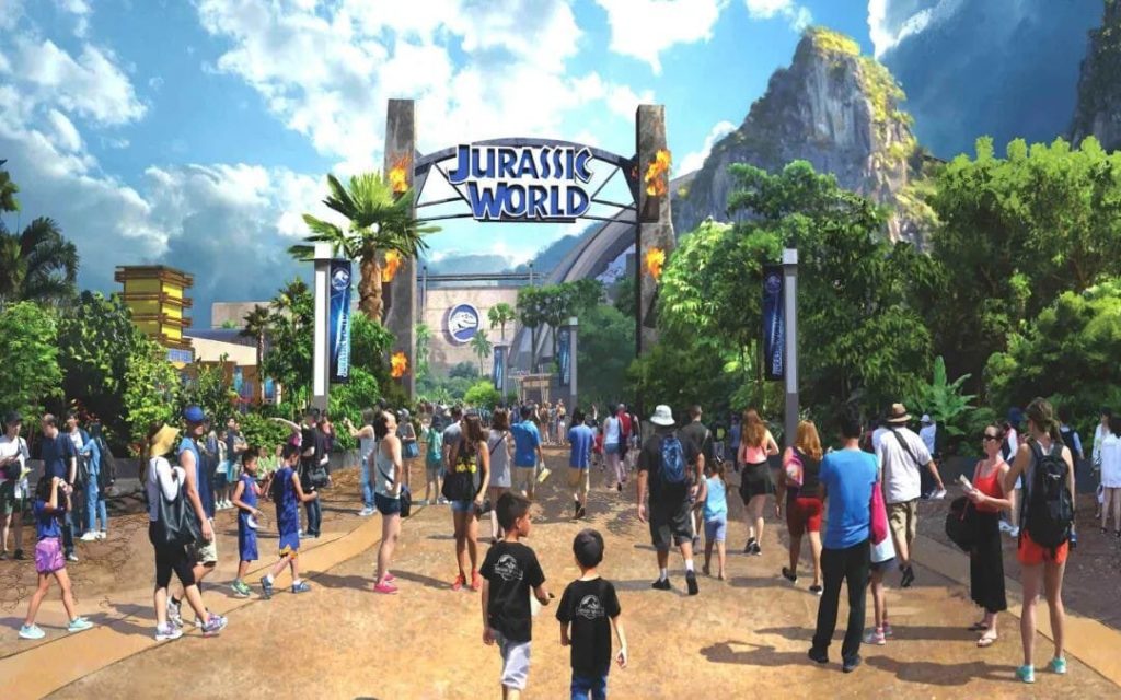 Jurassic World Universal Studios Beijing concept art