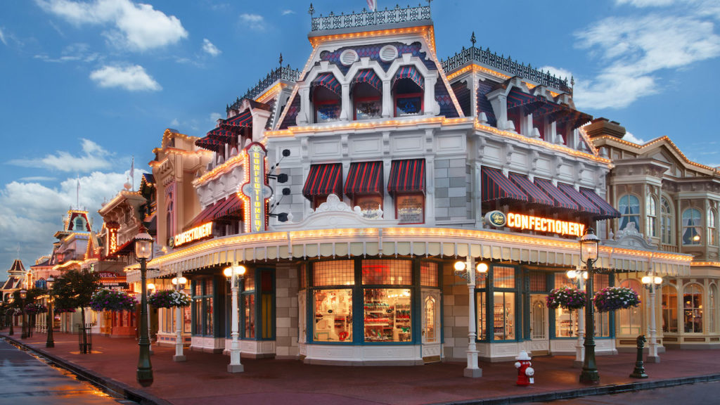 Main Street Confectionary expansion for Disney World's 50th anniversary