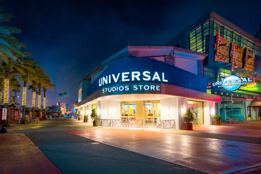The new Universal Studios Store at CityWalk