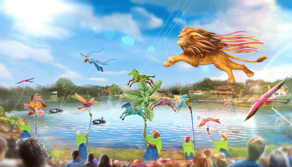Disney Kite Tails at Animal Kingdom