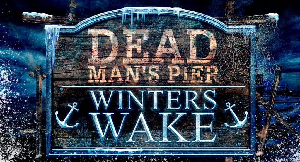 Dead Man's Pier Winter Wake at Halloween Horror Nights 2022 key art